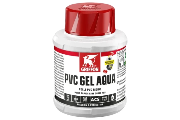 Grifffon - PVC-GEL-AQUA Colle en gel spéciale Eau Potable 250ml