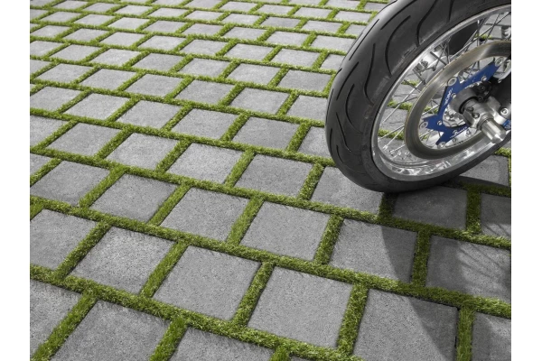 KANN Pavé écologique fonctionnel MultiTec Eco anthracite béton lisse 40/20/8