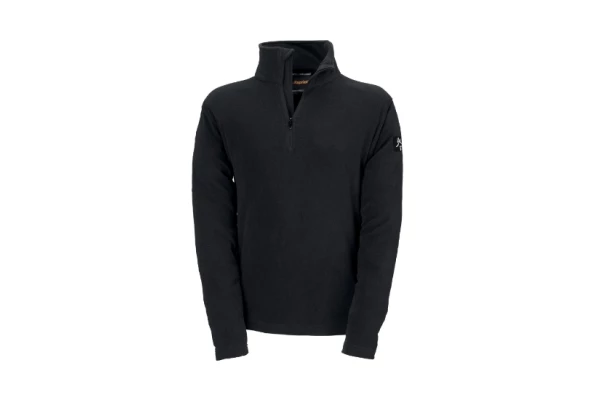 MICRO POLAIRE WOLF NOIR XXXL   (stocké Catenne)