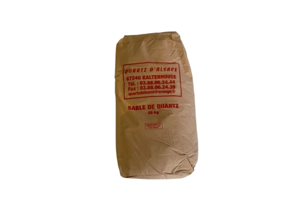 Quartz dAlsace K20 Sable Silice gros 0,4-1,2mm