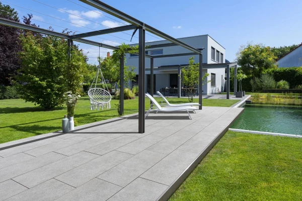 KANN Dalle Alesaro gris 80x40x5cm BETONPLUS