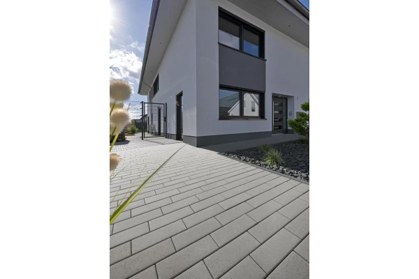 KANN Pavé déco Akkordo gris clair béton lisse 30/10/8