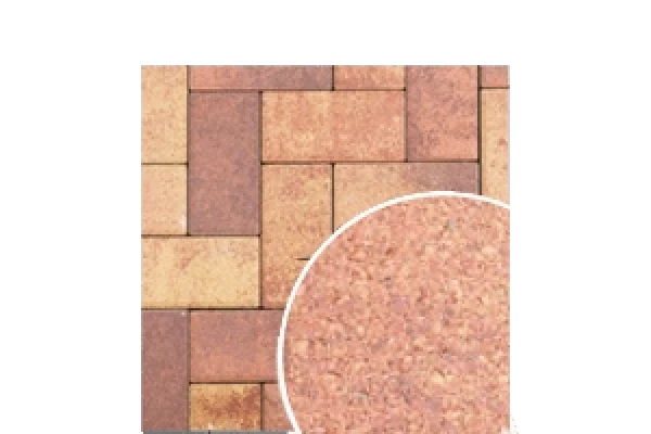 HB Pavé classique 20x20x6cm Feuille de Vigne  (9.60m²/pal)   (Vendu uniquement par palette complète)