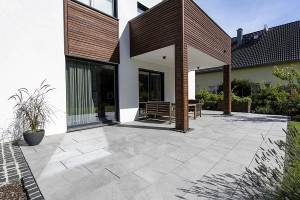 KANN Dalle Arctia gris moucheté 80x40x5cm BETONPLUS