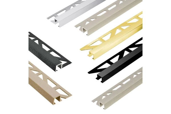 Dural - Profilé de finition carré en aluminium anodisé super brillant argent - H. 11mm L. 2,5m