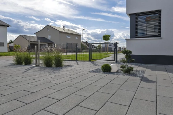 KANN Pavé déco Vios anthracite grenaillé fin 60/30/8