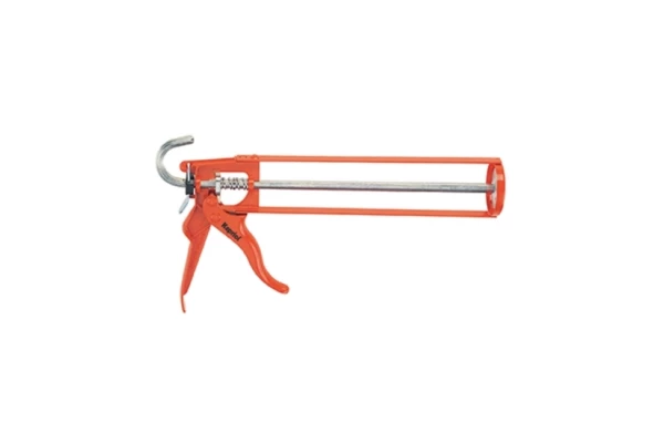 Pistolet silicone aluminium orange Tactix    (stocké)   HTO