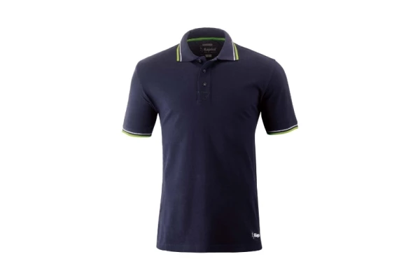 POLO GRAPHITE/LIME L     (stocké Catenne)