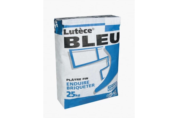 LUTECE Plâtre manuel fin 25 kg - Bleu