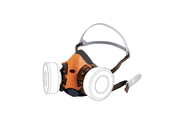 DEMI MASQUE FACIAL TWIN FLY     (stocké Catenne)