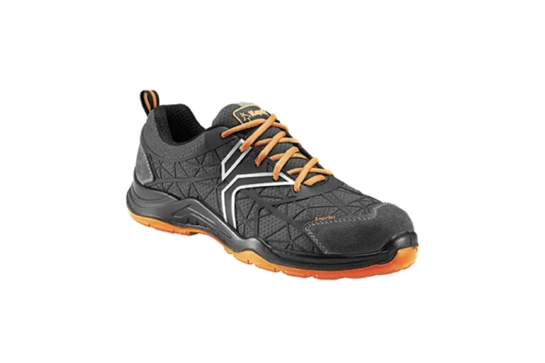 CHAUSSURES SPIDER NOIR/ORANGE S1P 45    (stocké Catenne)