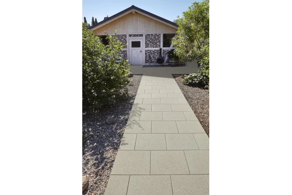KANN Dalle Fiori beige sable poli-grenaillé 40x40x3,8cm