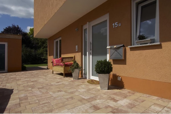 KANN Pavé La Tierra nebraska béton lisse pose sauvage 8 cm ép.cm