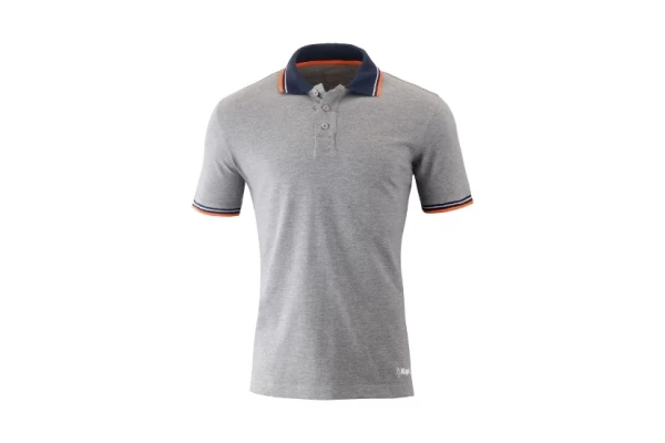 POLO GRIS/ORANGE XL     (stocké Catenne)