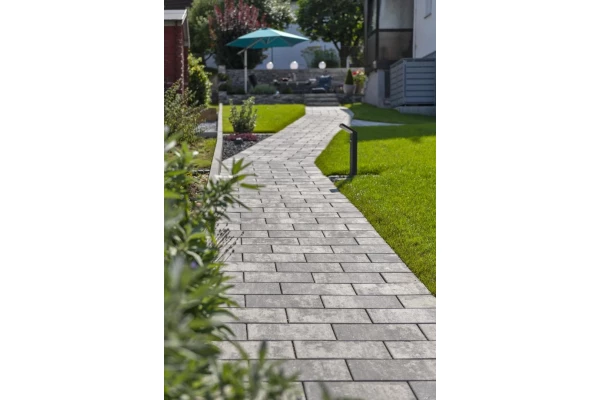 KANN Pavé écologique déco MultiTec Aqua nero bianco béton lisse 20/20/8