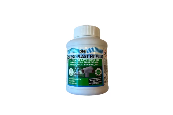 Colle Gebsoplast HT Plus - pot plastique 250ml avec pinceau