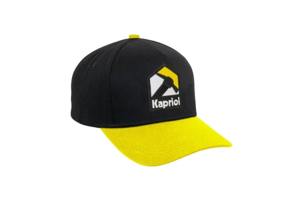 CASQUETTE ENJOY JAUNE/NOIR  (stocké Catenne)