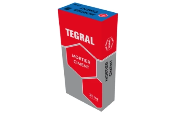 TEGRAL - Mortier Ciment Dn 0/2 Pal EUR  - Sac de 25 kg