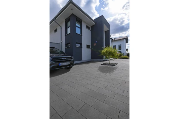 KANN Pavé Zena granit anthracite 20x20x14 pavé de rive