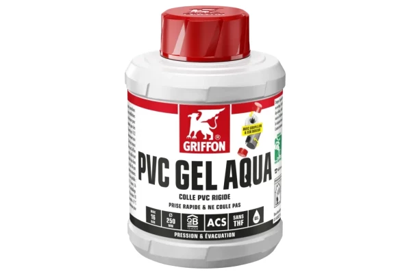 Grifffon - PVC-GEL-AQUA Colle en gel spéciale Eau Potable 500ml
