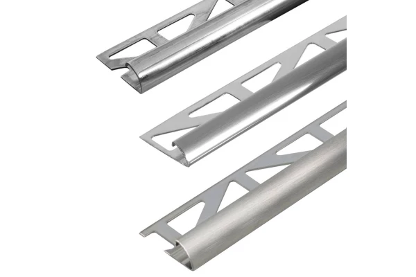 Dural -  Profilé de finition quart de rond en inox - H. 12,5mm L. 2,5m