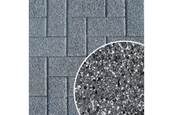 HB Pavé grenaillé Nostalgie - ép. 6 cm 20x20cm Anthracite granité