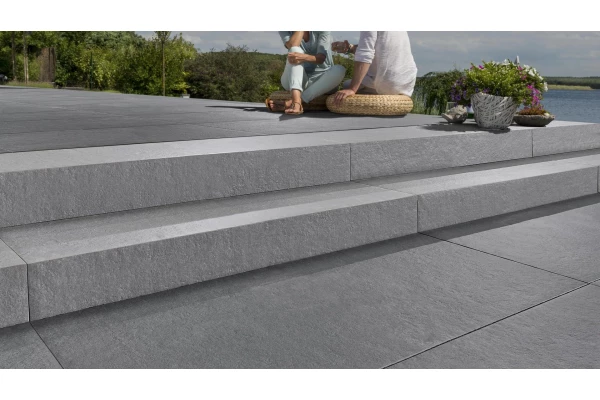 KANN Marche Xera gris moucheté 120x35x15 cm