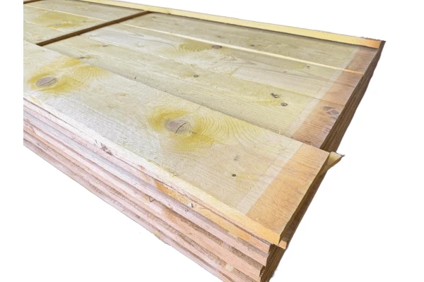 SABP - Bois planche brut ép.25mm x larg.18cm x Long.4m