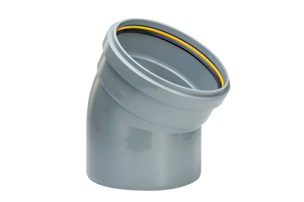 Coude d'assainissement CR4 MF 30° Ø160mm