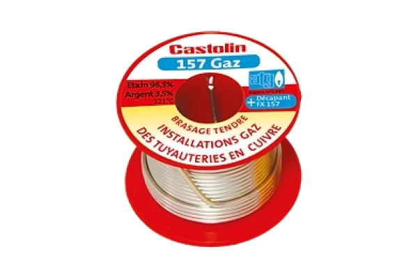 Soudure fil d'étain 157Gaz 2,0 - 250g