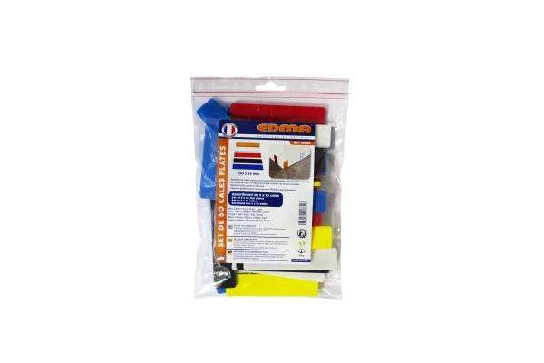 EDMA - Cale plate 100x24mm assortiment 50pcs