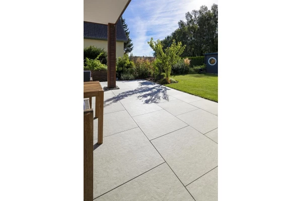 KANN Dalle Rion Beige-brun nuancé 80x80x5cm BETONPLUS