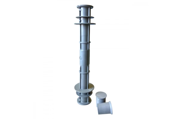 COFRASUD - Entretoise pvc étanche à colerette de 20cm pour tige de coffrage
