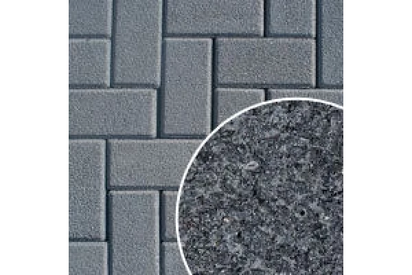 HB Pavé aquaprint - ép. 6 cm 10x20cm Anthracite