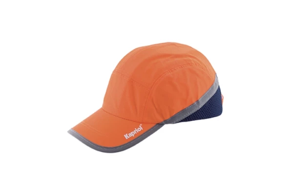 Casquette Orange Coquée EN 812    (stocké Catenne)