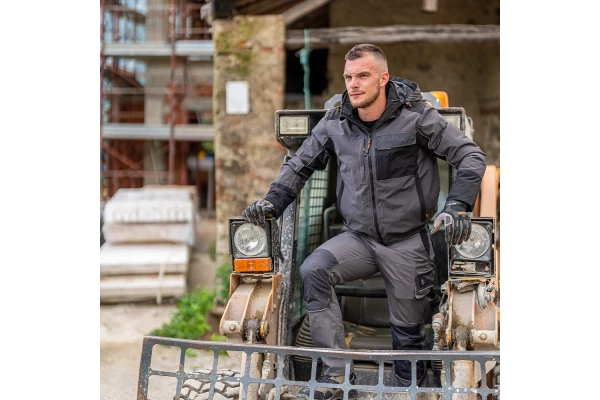 Pantalon TENERE PRO Gris/Noir - S     (stocké Catenne jusqu'à épuisement)